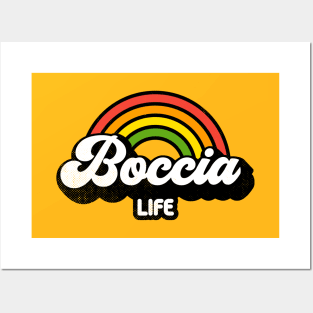 Groovy Rainbow Boccia Life Posters and Art